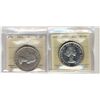 Image 1 : 1953 $1 SF, SWL & NSF ICCS MS64.  Lot of 2 coins.Catalogue Value:  650