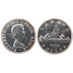 1954 $1 PCGS PL67. Great reflective surfaces.Catalogue Value:  1500