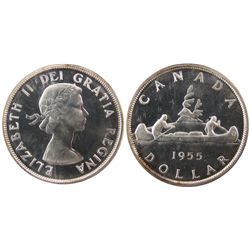 1955 $1 Arnprior PCGS PL67.   Blast white with Cameo finish.Catalogue Value:  4500