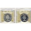 Image 1 : 1962 $1 & 1965 T.5 ICCS MS64.  Lot of 2 coins.Catalogue Value:  280