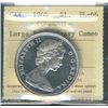 Image 1 : 1966 $1 ICCS PL66 Heavy Cameo.Catalogue Value:  260