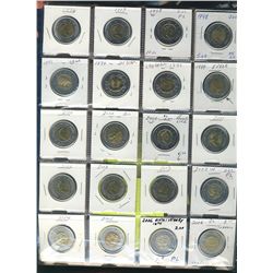 1996 $2 to 2012 Date Set.  Lot includes all dates along with different mint marks and some Mint issu