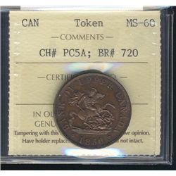 token; Br#720 PC-5A ICCS MS60