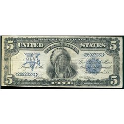 USA 1899 $5 Fr#271 #26923231 VF with minor issues.