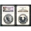 Image 1 : Australia 2011P $1 Silver Koala & 2012P Kookaburra both NGC MS69.  Lot of 2 coins.