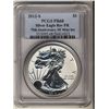 Image 1 : USA 2012 $1 Silver Eagle, 75th Ann. SF Mint Set PCGS PR68.  Designated Reverse Proof.