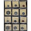 Image 1 : RCM Lot;  includes 1960 Proof Like Set. Includes 2 graded sets mainly PL64 & PL65 with exception of 