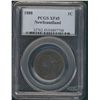 Image 1 : Nfld 1888 1¢ PCGS XF45.  Key date.