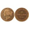 Image 1 : Nfld 1865 $2 Gold ICCS EF45.