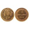 Image 1 : Nfld 1888 $2 Gold Obv 3 ICCS AU58.