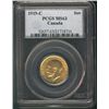 Image 1 : 1919c Gold Sovereign PCGS/ICCS MS63.  Lustrous.