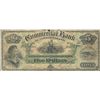 Image 1 : The Commercial Bank of Newfoundland; 1888 $5 #28061 CH-185-18-06.  VG, Bright for grade with upper r