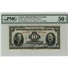 Image 1 : The Imperial Bank of Canda; 1939 $10 #E074626 CH-375-24-04 PMG AU50EPQ.