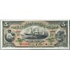 Image 1 : The Merchants Bank of Halifax; 1892 $5 CH-465-20-06S PMG CH UNC64EPQ.  Superb Specimen example.