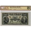 Image 1 : The Bank of Montreal; 1923 $20 #134733 CH-505-56-06 BCS VF25.
