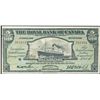 Image 1 : The Royal Bank of Canada;  1920 $5 (£1,0,10) British Guiana #287924 CH-630-36-02 PMG VF25 Net.  Extr
