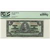 Image 1 : 1937 $1 BC-21d #U/M3678239 PCGS UNC65PPQ.