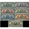 Image 1 : 1937 Rare Specimen Set $1 to $100.  All notes PMG CH UNC64 with exception of $1 BC-21S-ii CH AU58 EP
