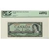 Image 1 : 1954 $1 BC-29b #L/A6769375 PCGS UNC64PPQ.
