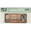 Image 1 : 1954 $2 BC-30a #A/B1105472 PCGS UNC64PPQ.