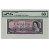 Image 1 : 1954 $10 BC-32a #D/D7994663 PMG UNC63.
