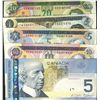 Image 1 : 1973 $1 BC-46aA #*FN, 1972 $5 BC-48a, 1971 $10 BC-49a, 1969 $20 BC-50a & 2008  $5 BC-67b #APN0332926
