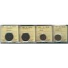 Image 1 : 1884 1¢ Obv 2, 1894 EF40, 1930 & 1934 MS60BN.  Lot of 4 ICCS coins.