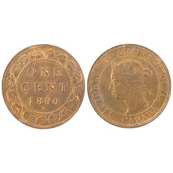1890H 1¢ ICCS MS65RD.  Nice 95% red issue.  A lovely Gem example.