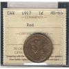 Image 1 : 1917 1¢ ICCS MS65RD.  95% red.