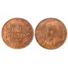 Image 1 : 1922 1¢ ICCS MS64RD.  Gem 95% red and lustrous key date.  Well struck with exceptional surfaces and 