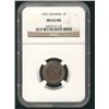 Image 1 : 1927 1¢ NGC MS63RB.