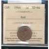 Image 1 : 1944 1¢ ICCS MS64RD.  Full wine red.