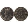 Image 1 : 1925 5¢ PCGS MS64.  High grade key example. Well struck with strong lustre.