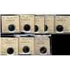 Image 1 : 1981 5¢, 1983, 1984, 1985, 1987, 2000W & 2003P ICCS MS66 NBU along with 1975 PL65.  Lot of 8 coins.