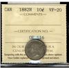 Image 1 : 1882H 10¢ ICCS VF20.