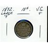 Image 1 : 1892 10¢ Lg 9/ 2 over 1 variety VG+.