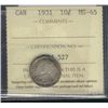 Image 1 : 1931 10¢ ICCS MS65.  Attractive lustrous issue.