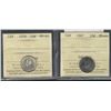Image 1 : 1936 10¢ & 1967 ICCS MS64.  Lot of 2 coins.