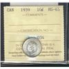 Image 1 : 1939 10¢ ICCS MS65.  Lustrous white.