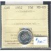 Image 1 : 1952 10¢ ICCS MS65.