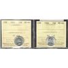 Image 1 : 1957 10¢ & 1966 ICCS MS66.  Lot of 2 coins.