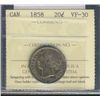 Image 1 : 1858 20¢ ICCS VF30.