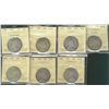 1900 50¢, 1908(2) G4 & 1909, 1911(2), 1931 VG8.  Lot of 7 coins all ICCS graded.  1900 & 1911(1) des
