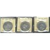 Image 1 : 1935 $1, 1936 & 1946 ICCS EF40 to EF45.  Lot of 3 coins.
