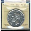 Image 1 : 1948 $1 ICCS MS60.  Lustrous.