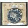 Image 1 : 1963 $1 ICCS PL66 Ultra Heavy Cameo