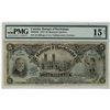 Image 1 : Banque d'Hochelaga; 1914 $5 #211380 CH-360-22-02 PMG CH F15 Net.  Tears.  More popular bank issue.