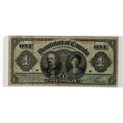 1911 $1 DC-18d-i #1921951-U VG10 for grade.