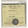 Image 1 : Nlfd 1888 5¢ Obv 3 ICCS F15.