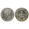 Image 1 : Nlfd 1945c 5¢ ICCS MS65.  Shiny white.